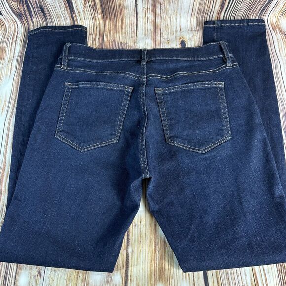 Loft SKINNY Womens Size 4 Blue Mid Rise Jeans Denim Pants Ann Taylor 28x27.5 - Picture 3 of 10